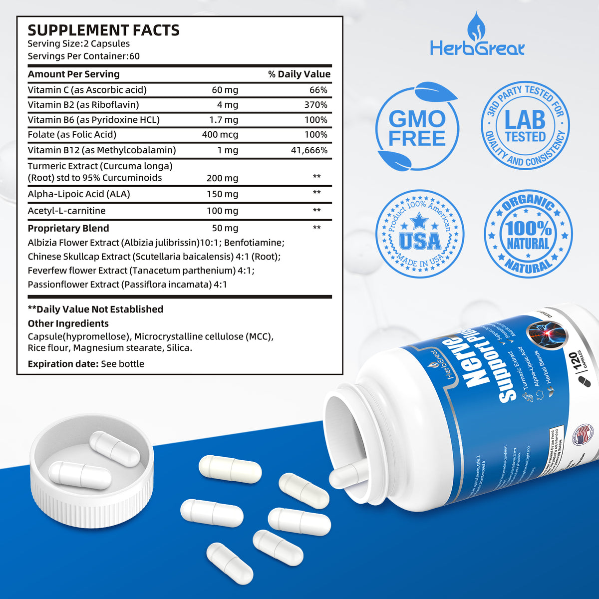 HerbGreat Nerve Support Plus