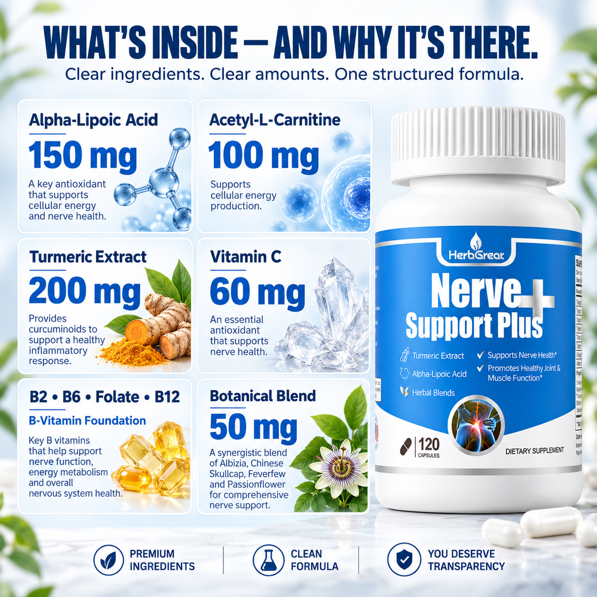 HerbGreat Nerve Support Plus